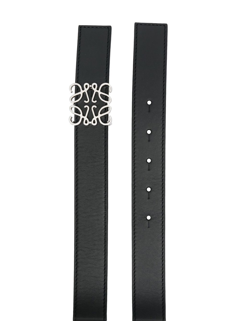 Loewe LOEWE- Anagram Reversible Leather Belt