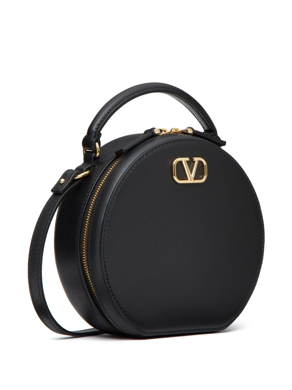 VALENTINO GARAVANI VALENTINO GARAVANI- Vlogo Signature Mini Leather Crossbody Bag