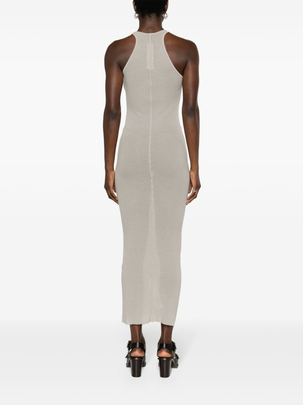 Rick Owens RICK OWENS- Ribbed Midi Tank Dress