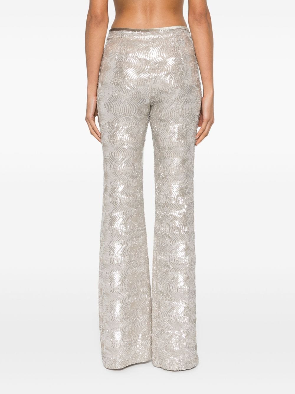 Forte Forte FORTE FORTE- Sequined Flared Trousers