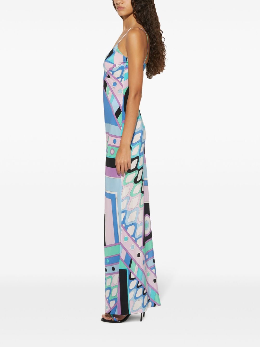 pucci PUCCI- Printed Silk Long Dress