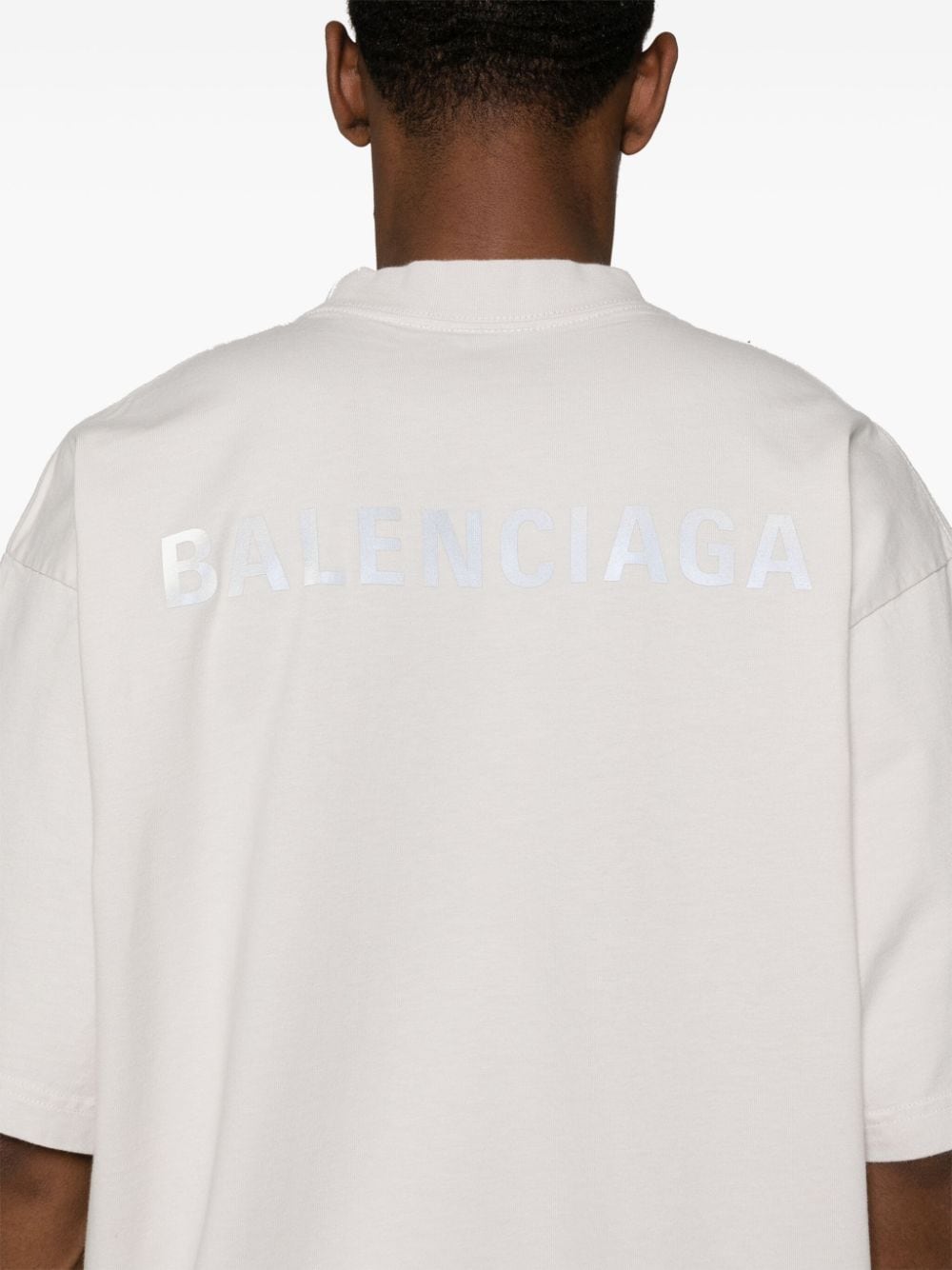 Balenciaga BALENCIAGA- T-shirt With Rhinestones