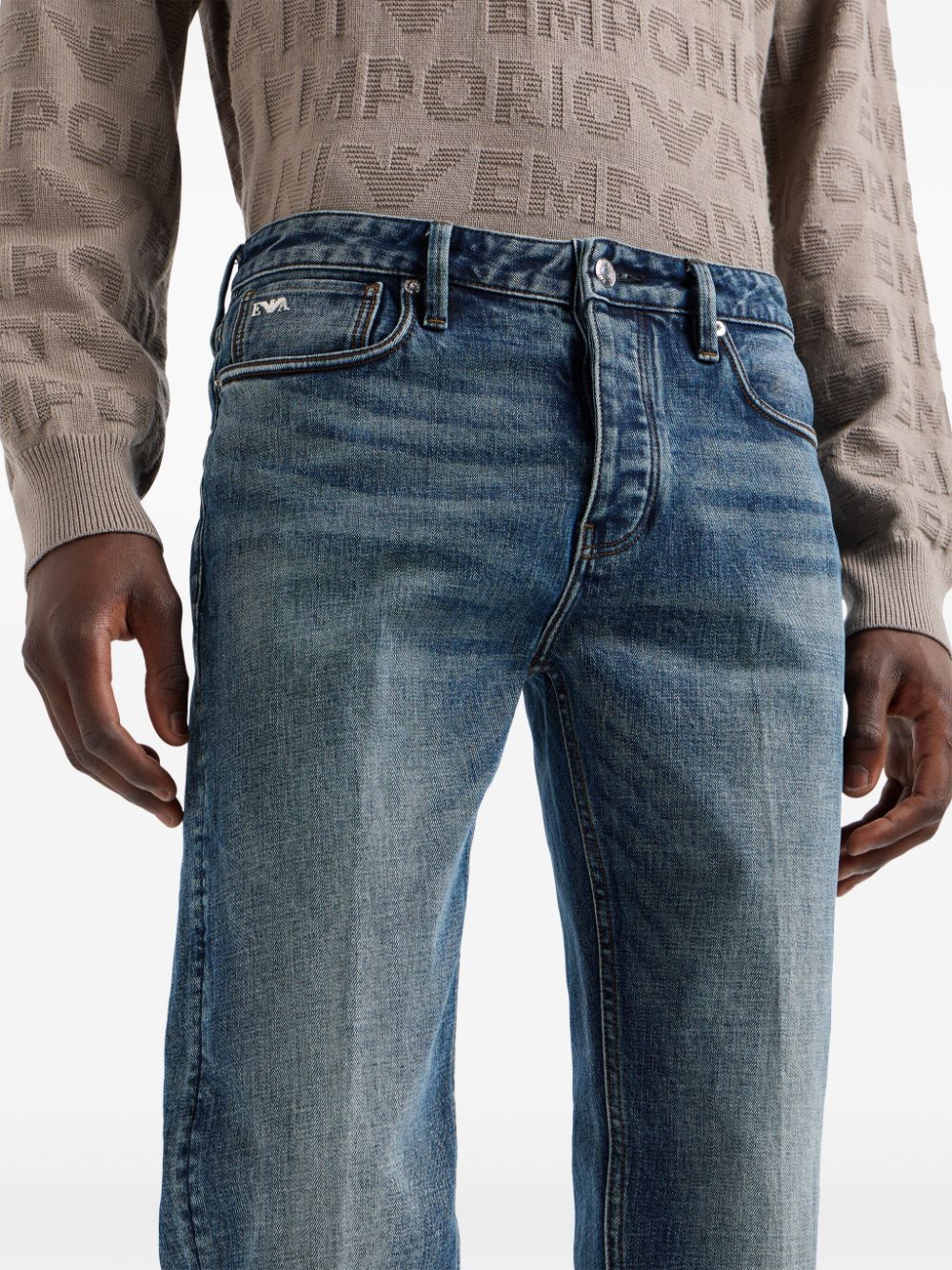 Emporio Armani EMPORIO ARMANI- Denim Cotton Jeans