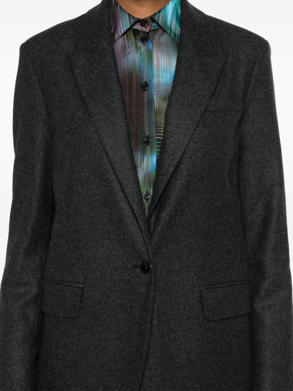 Forte Forte FORTE FORTE- Wool Single-breasted Jacket