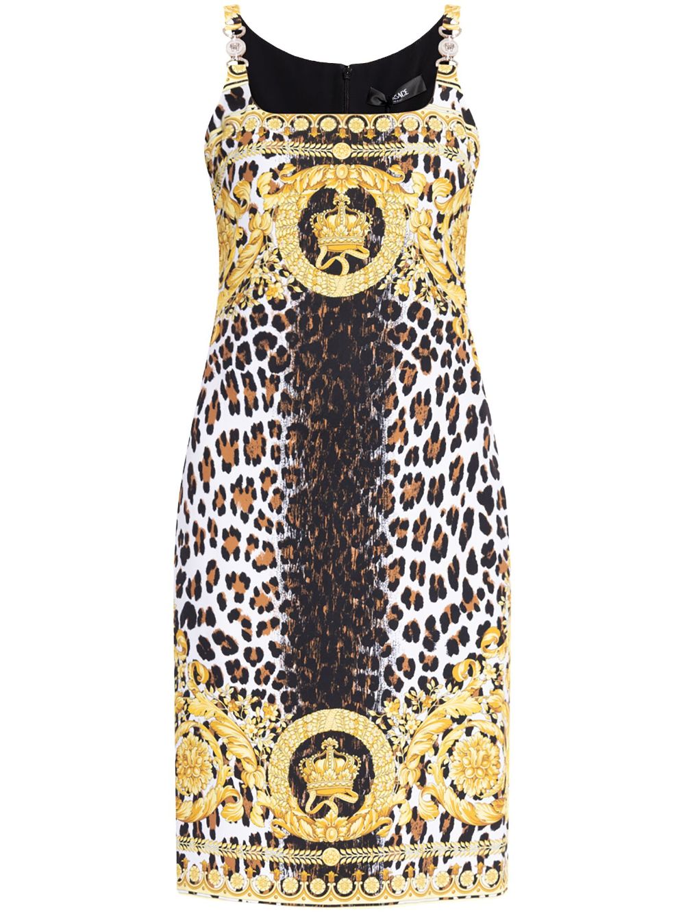 Versace VERSACE- Barocco Print Midi Dress