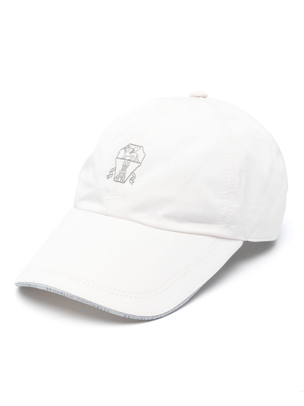 Brunello Cucinelli BRUNELLO CUCINELLI- Logo Baseball Cap