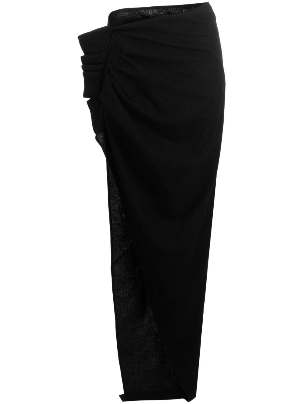 Rick Owens RICK OWENS- Wool Maxi Skirt