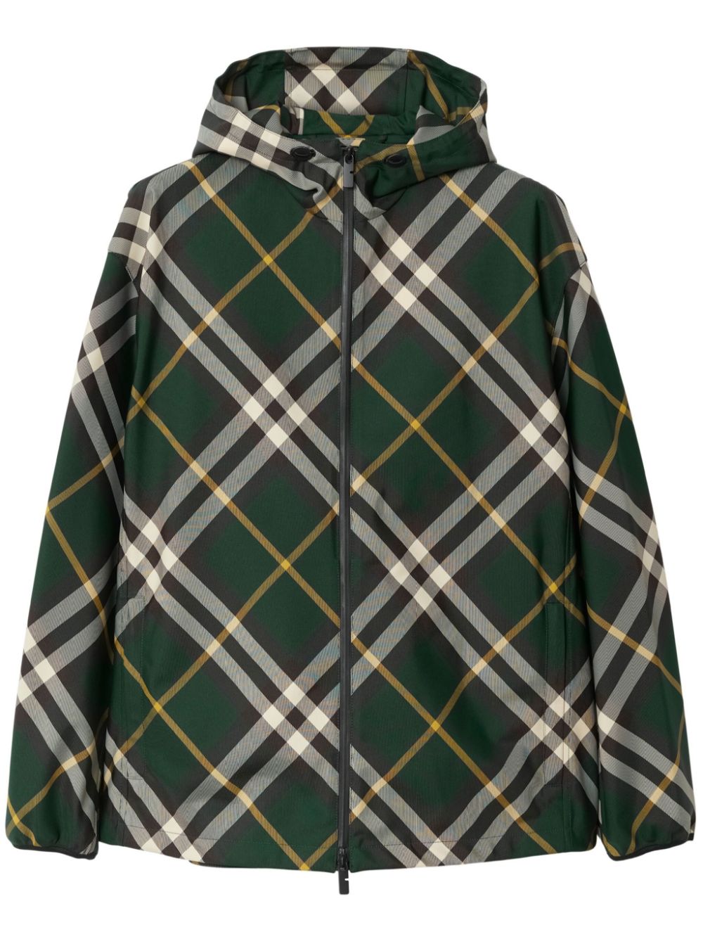 Burberry BURBERRY- Check Hooded Jacket