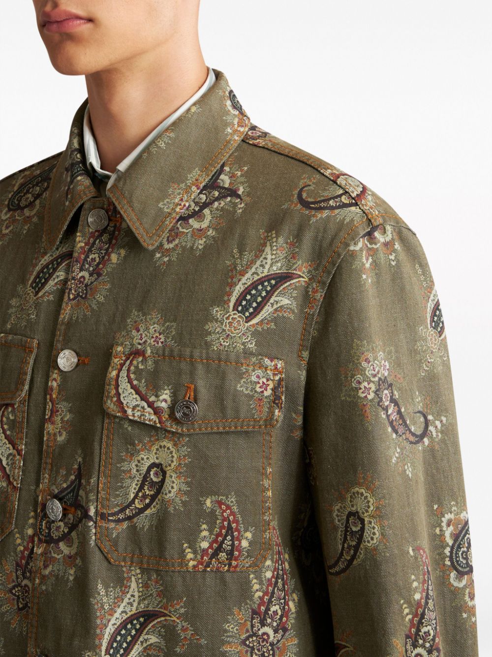 Etro ETRO- Printed Cotton Shirt