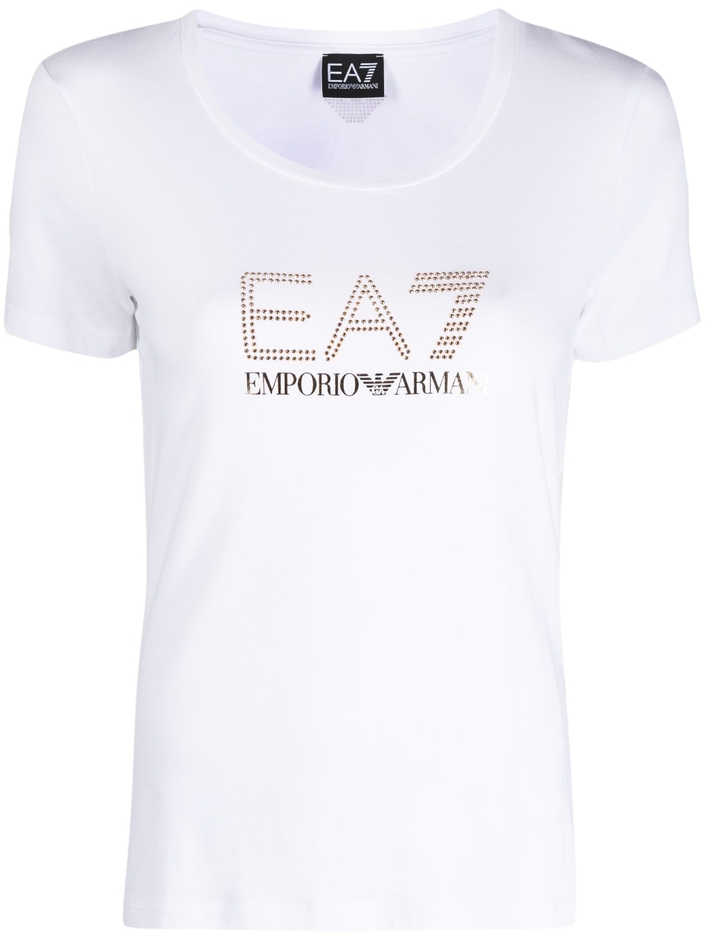 EA7 EA7- Logo Cotton Blend T-shirt