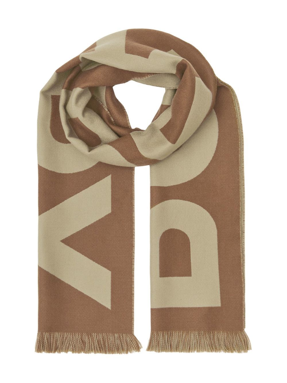 Burberry BURBERRY- Logo Wool Scarf