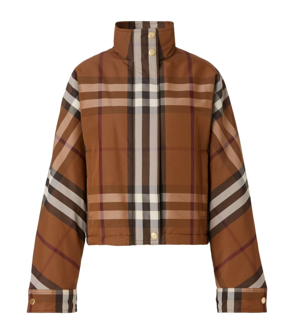 Burberry BURBERRY- Check Motif Jacket