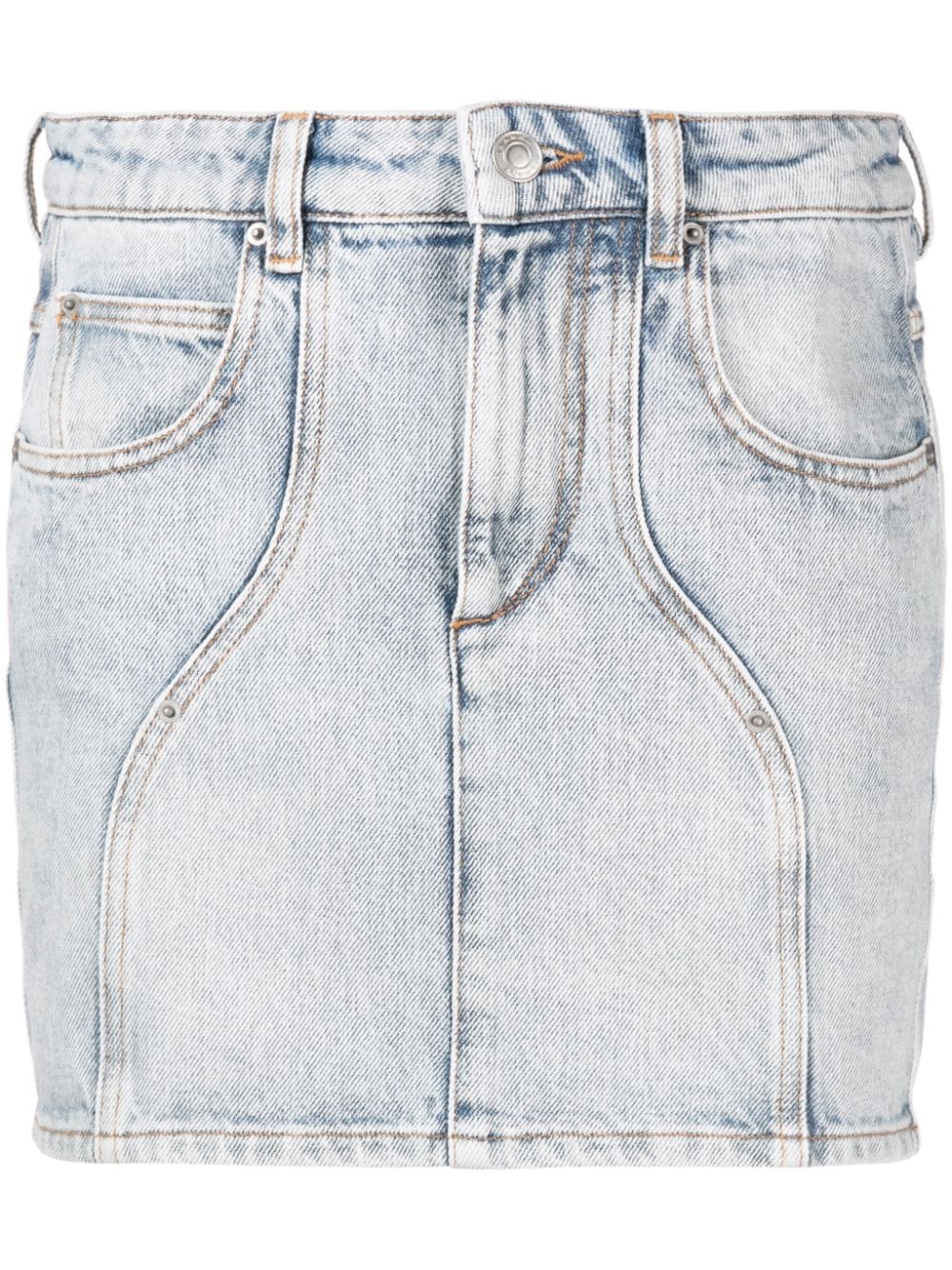 Marant Étoile MARANT ETOILE- Vesna Denim Mini Skirt