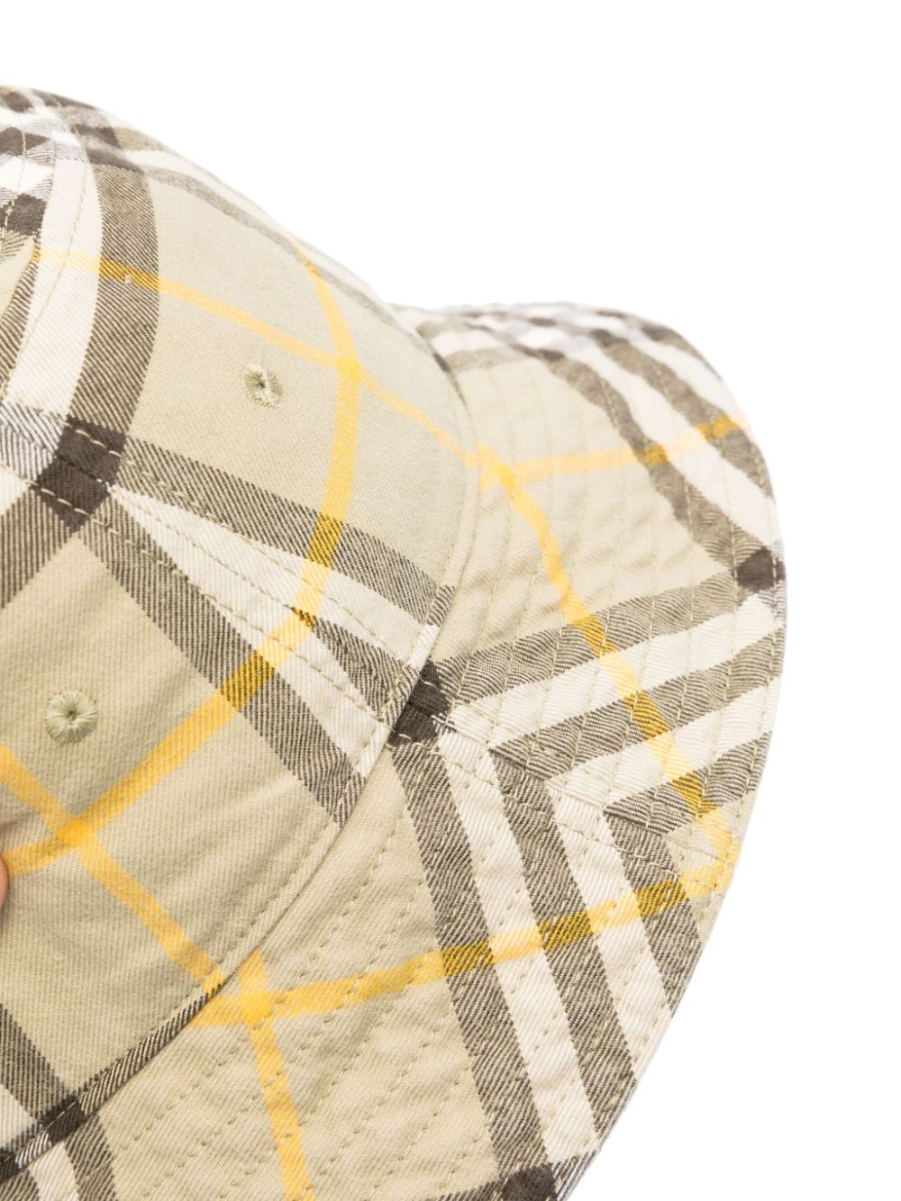 Burberry BURBERRY- Hat With Check Motif