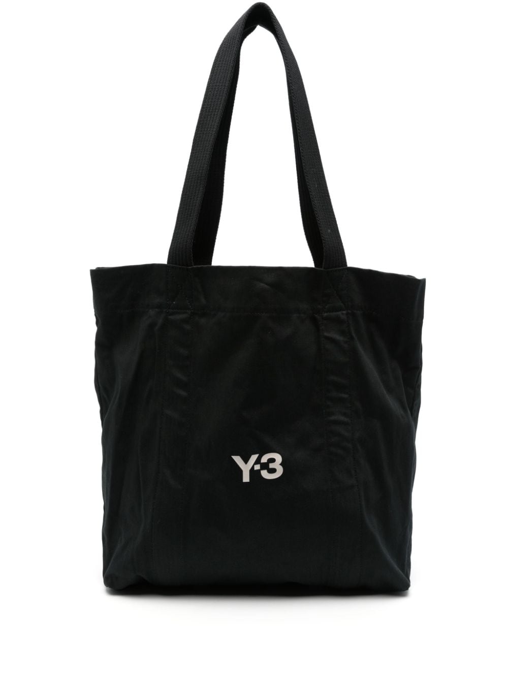 Y-3 Y-3- Logo Cotton Tote