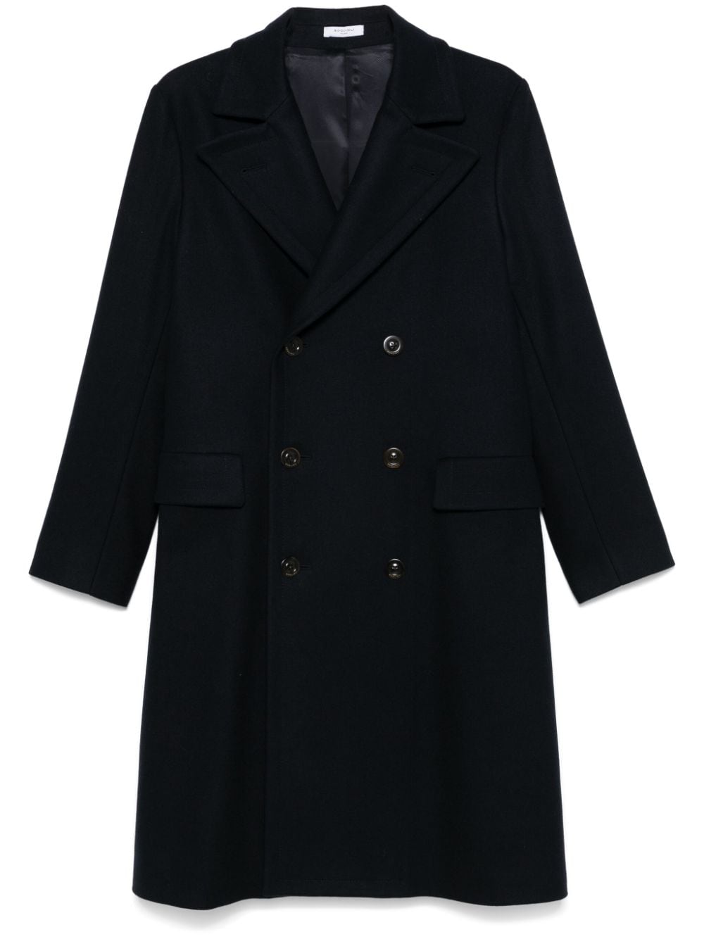 Boglioli BOGLIOLI- Wool And Cahsmere Double-breasted Coat