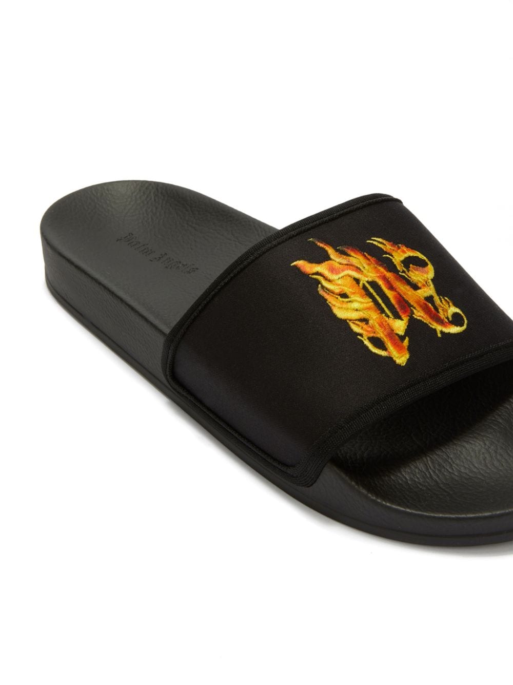 PALM ANGELS PALM ANGELS- Slipper With Logo