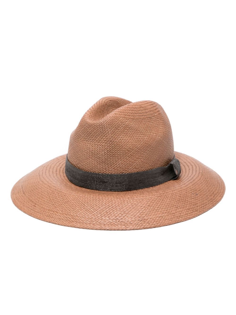 Brunello Cucinelli BRUNELLO CUCINELLI- Fedora Hat With Precious Band