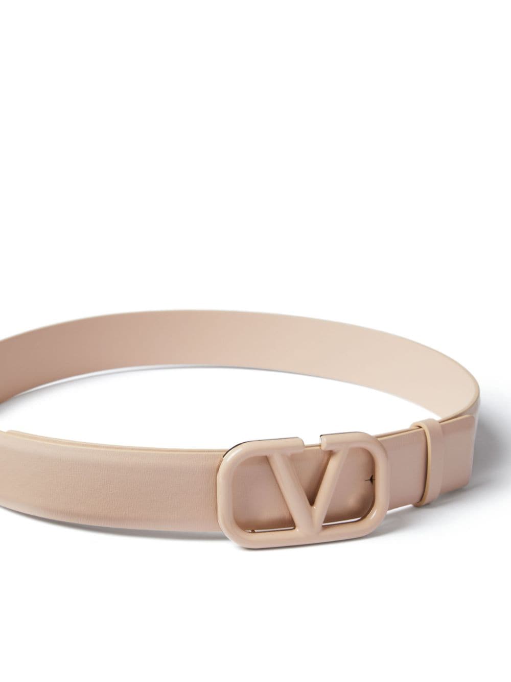 VALENTINO GARAVANI VALENTINO GARAVANI- Vlogo Signature Leather Belt