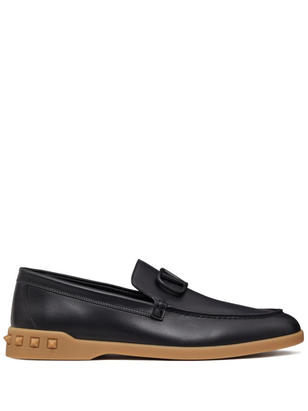 VALENTINO GARAVANI VALENTINO GARAVANI- Leisure Flows Leather Loafers