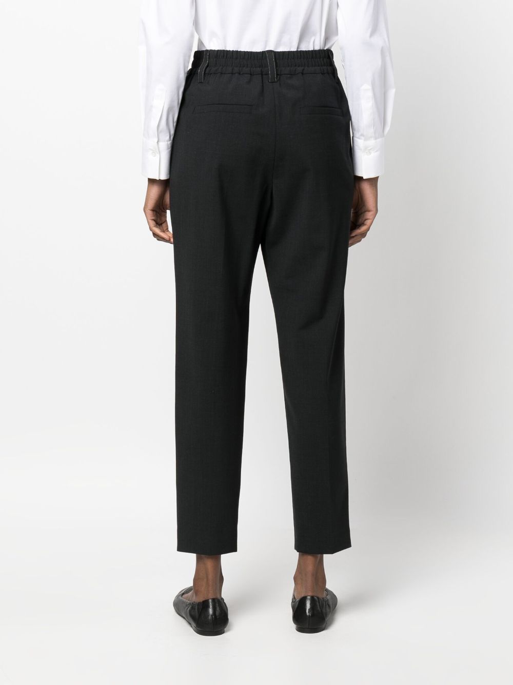 Brunello Cucinelli BRUNELLO CUCINELLI- Wool Baggy Trousers