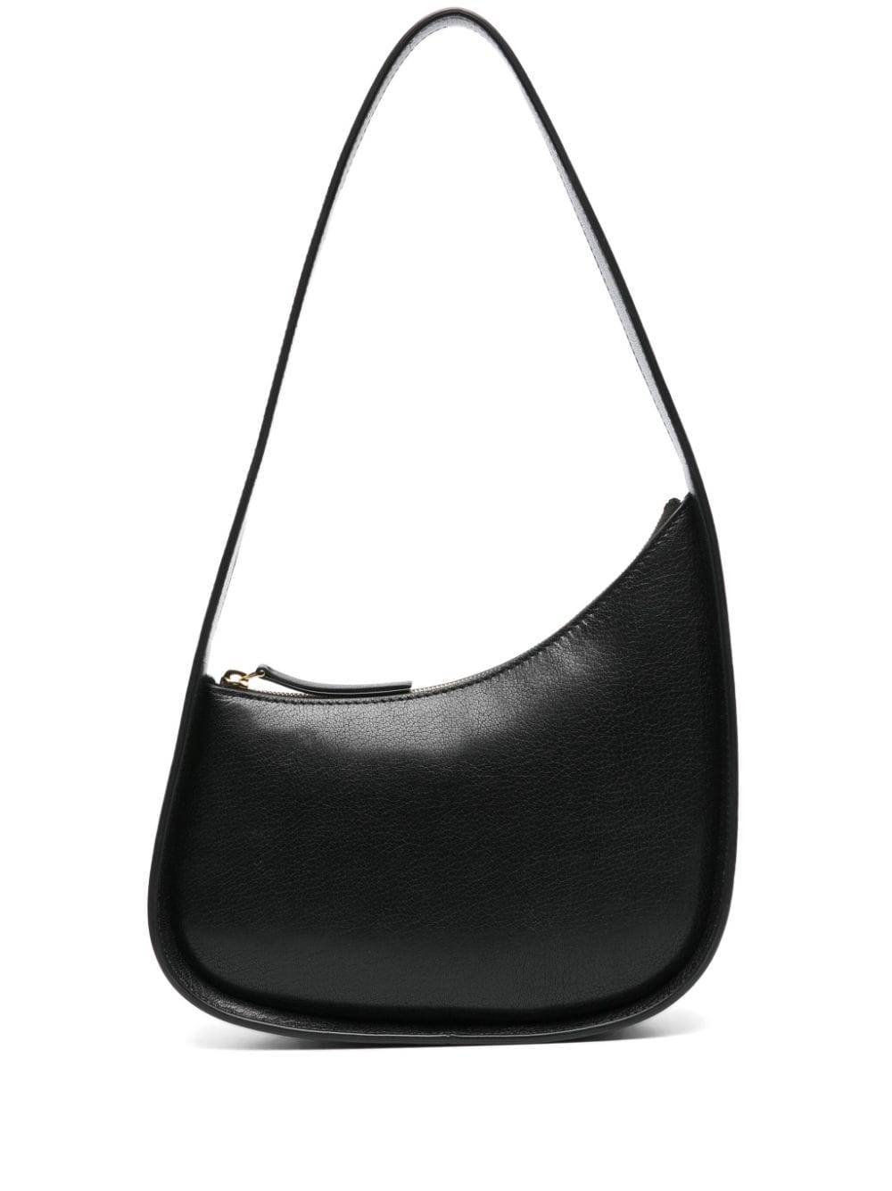 The Row THE ROW- Half Moon Leather Shoulder Bag