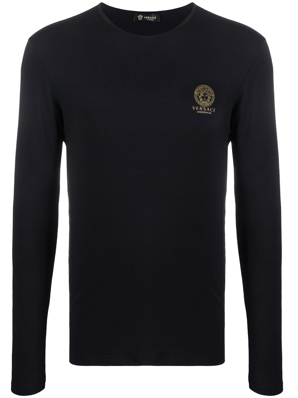 Versace VERSACE- Logo Cotton T-shirt