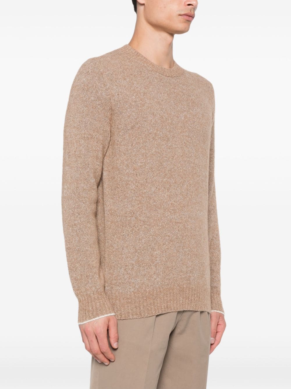 Brunello Cucinelli BRUNELLO CUCINELLI- Wool Crewneck Sweater