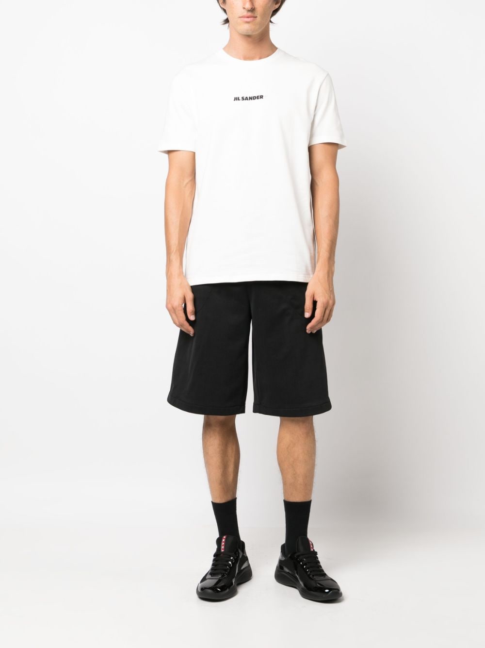 Jil Sander JIL SANDER- Logo Cotton T-shirt