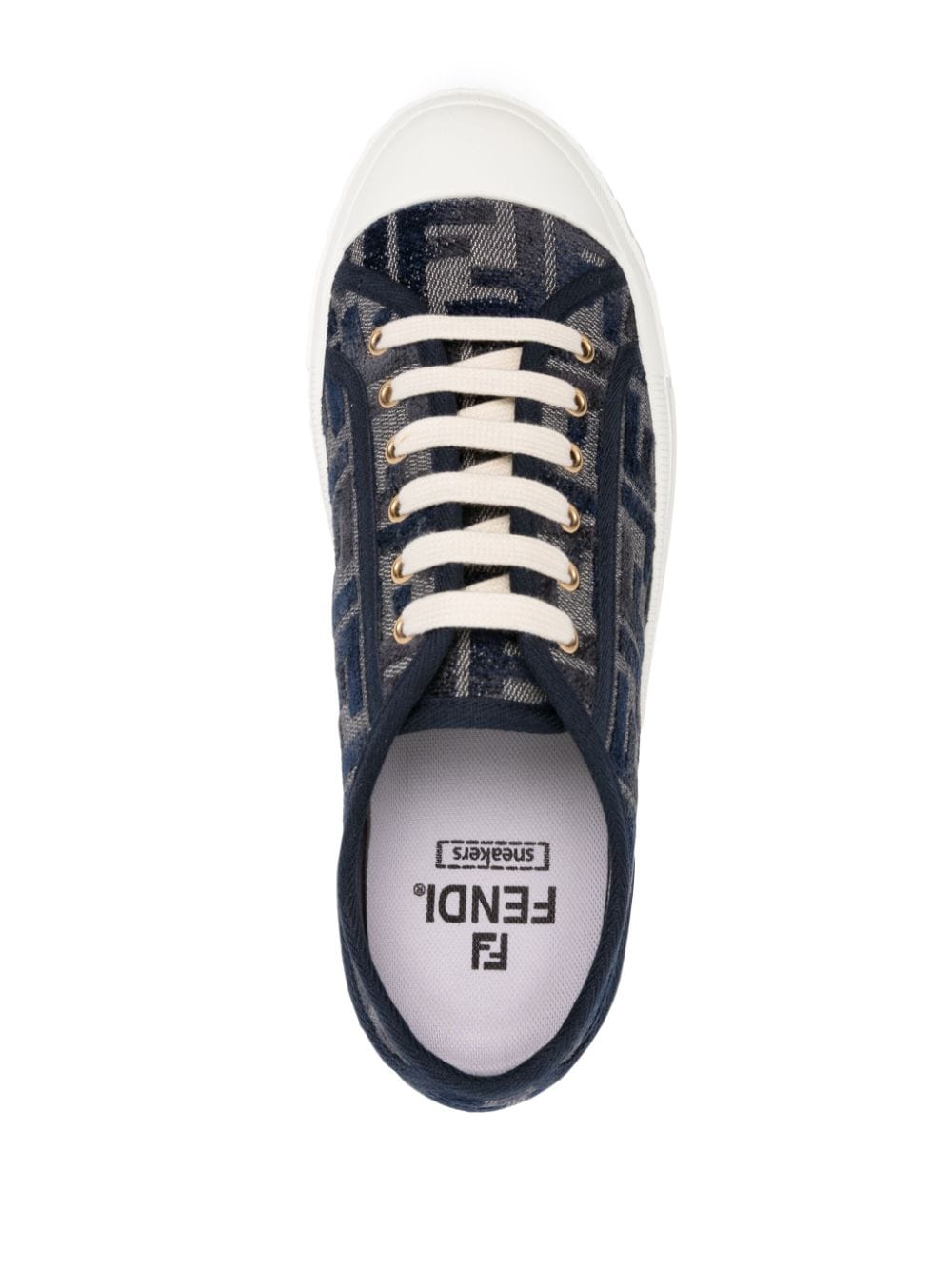 FENDI FENDI- Domino Chenille Sneakers