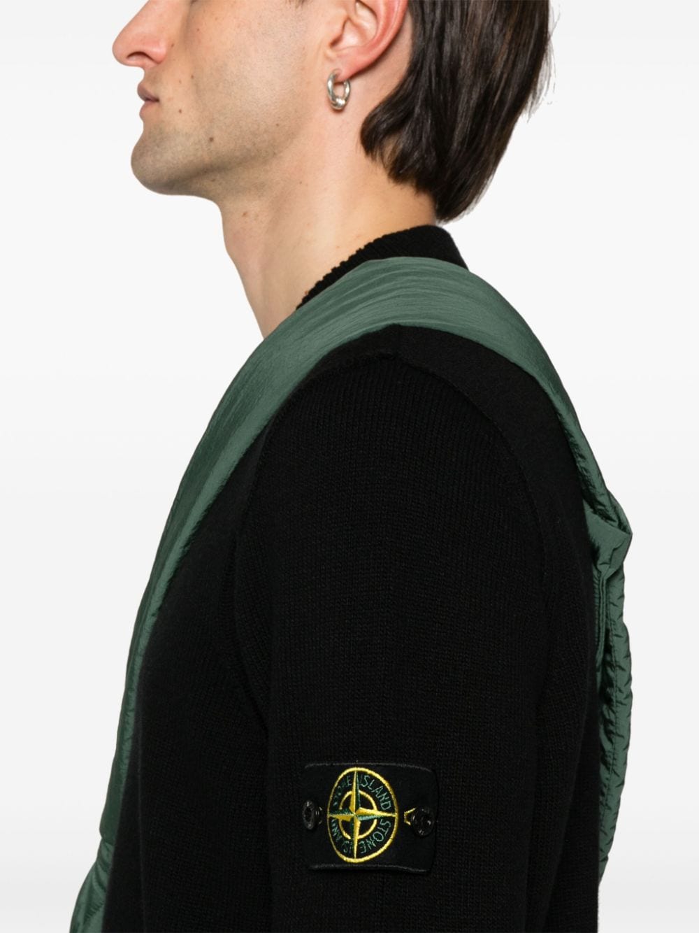 Stone Island STONE ISLAND- Wool Crewneck Sweater