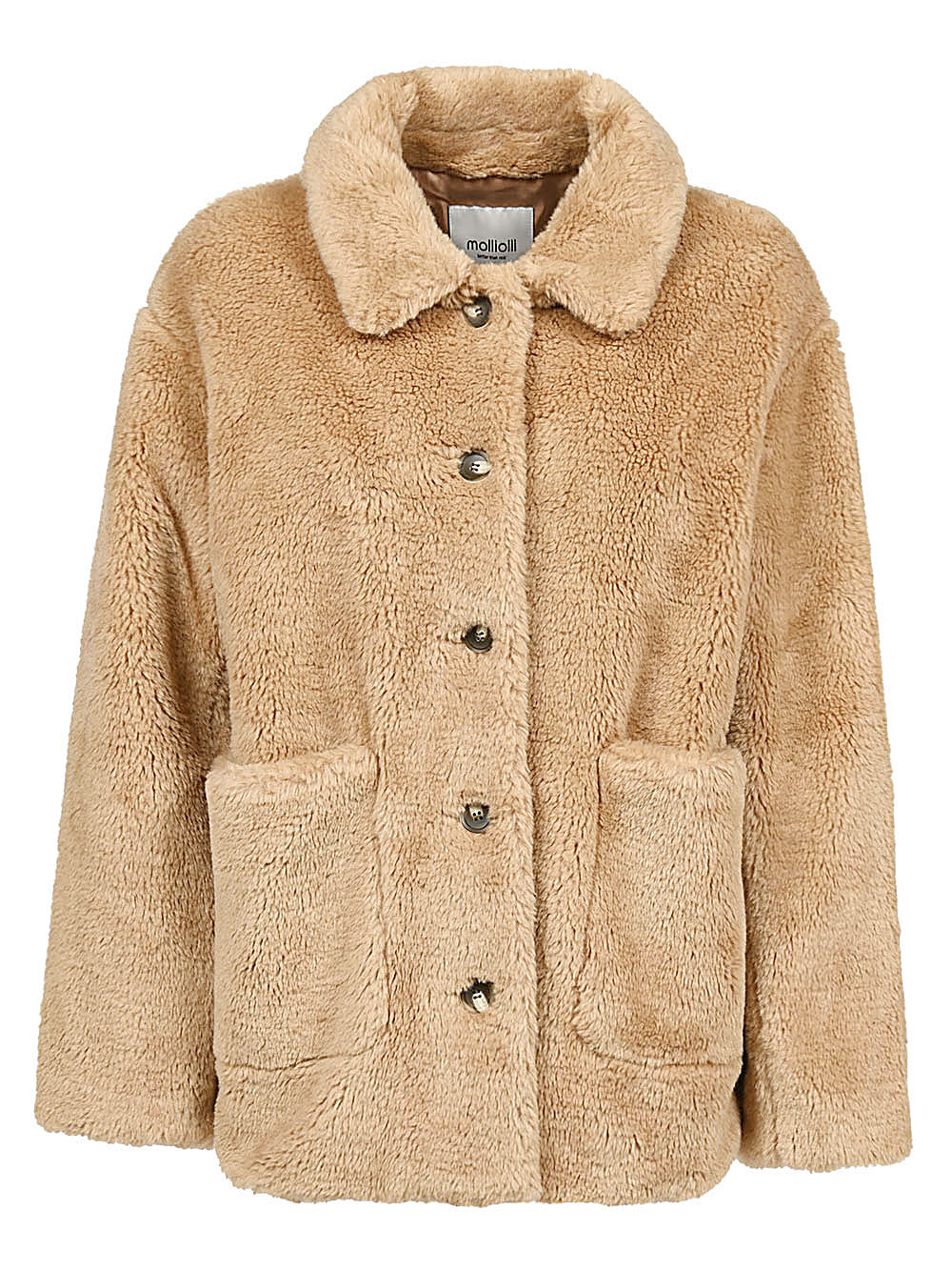 Molliolli MOLLIOLLI- Faux Fur Jacket