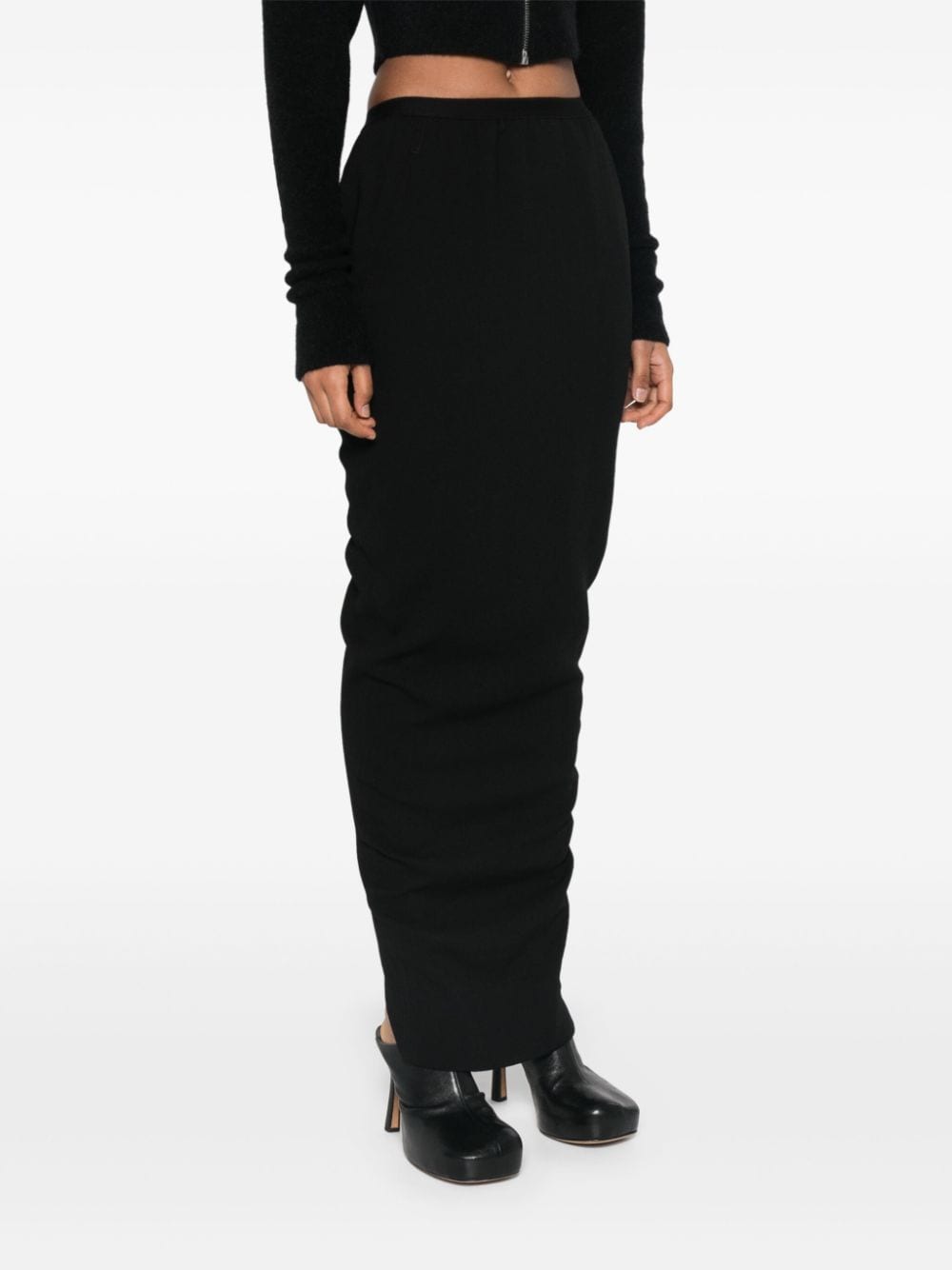 Rick Owens RICK OWENS- Wool Long Skirt