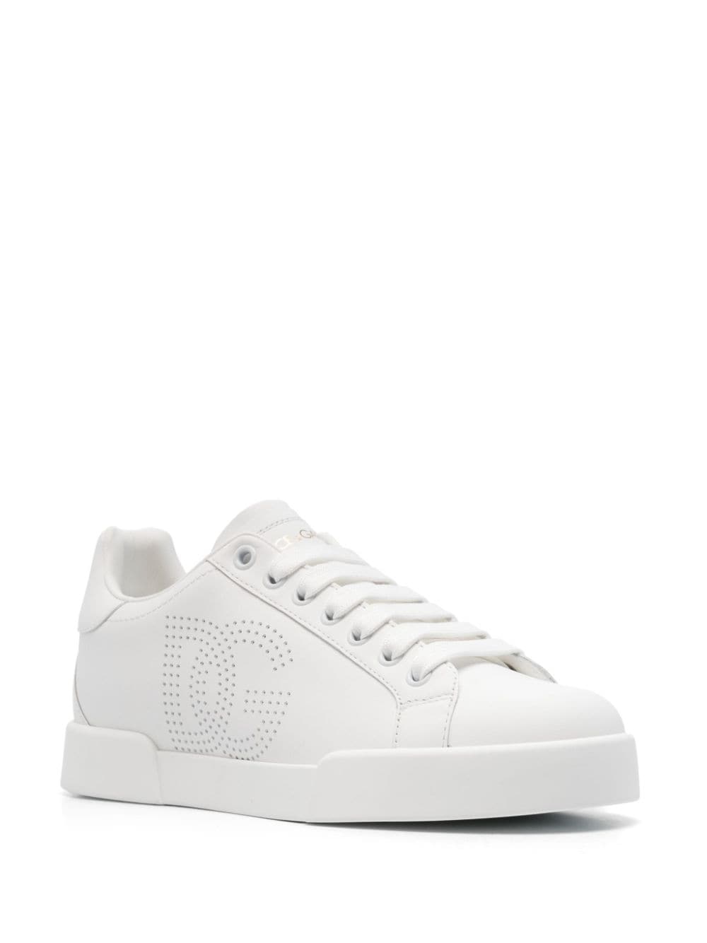 Dolce & Gabbana DOLCE & GABBANA- Portofino Leather Sneakers