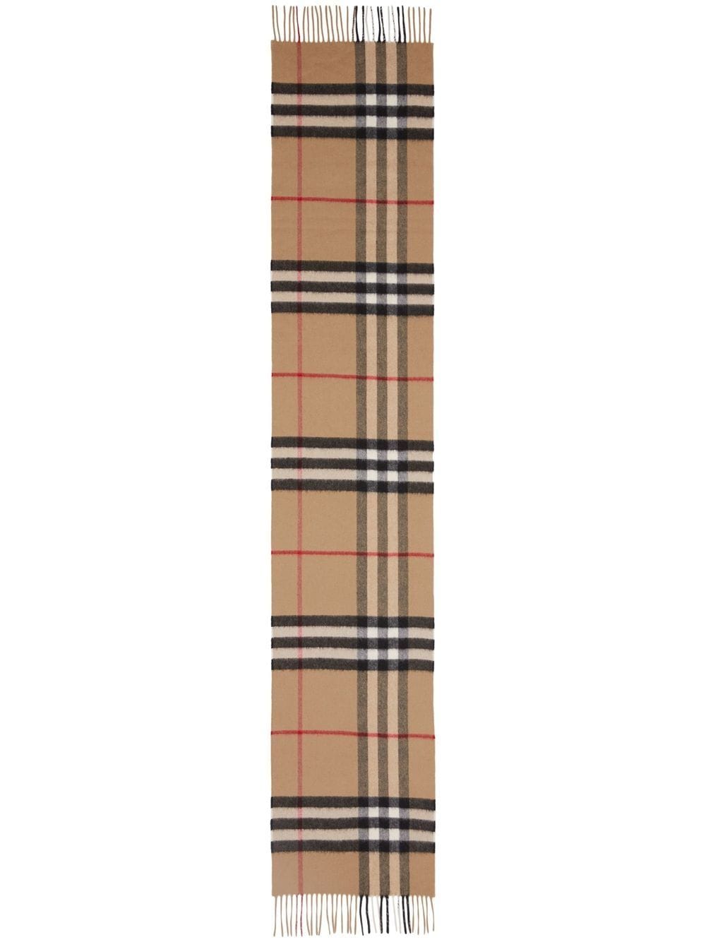 Burberry BURBERRY- Check Motif Cashmere Scarf