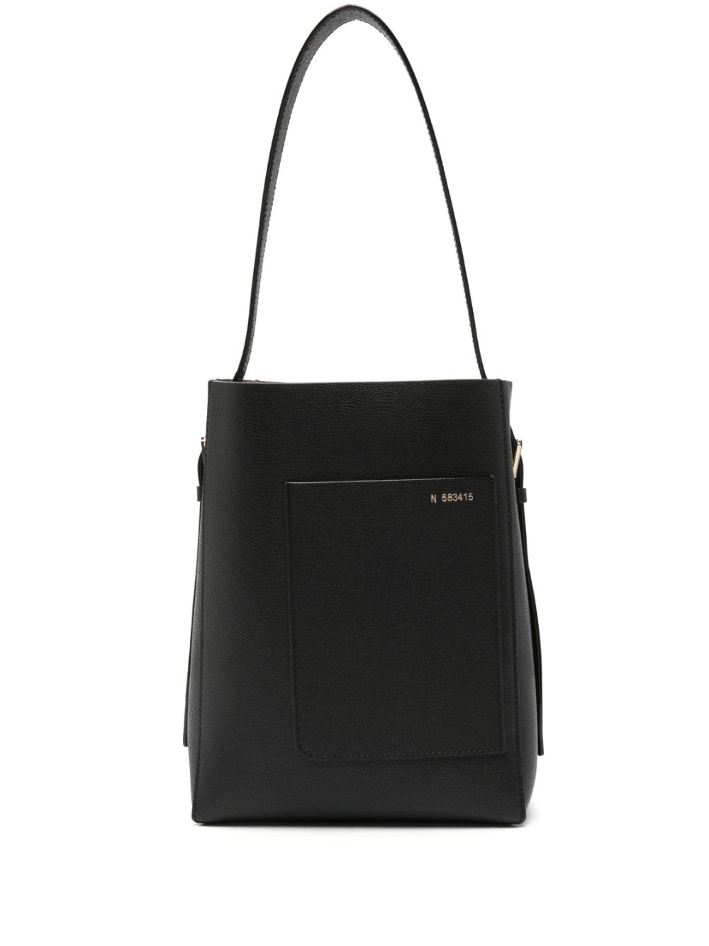 Valextra VALEXTRA- Small Leather Bucket Bag