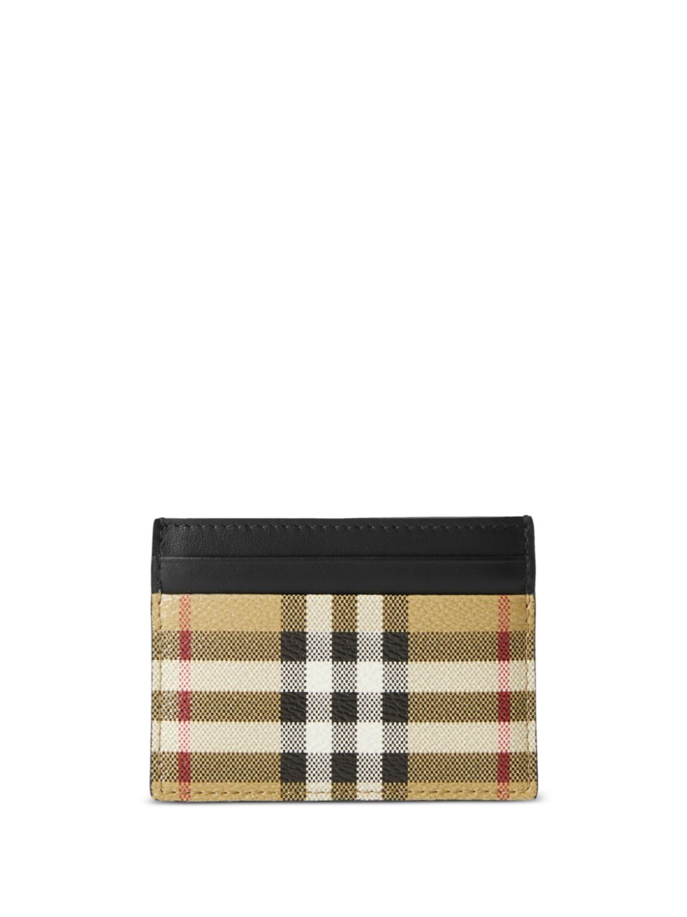 Burberry BURBERRY- Check Motif Card Case