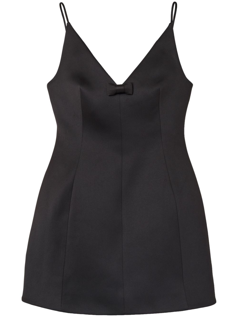 Marc Jacobs MARC JACOBS- Bow Satin Mini Dress