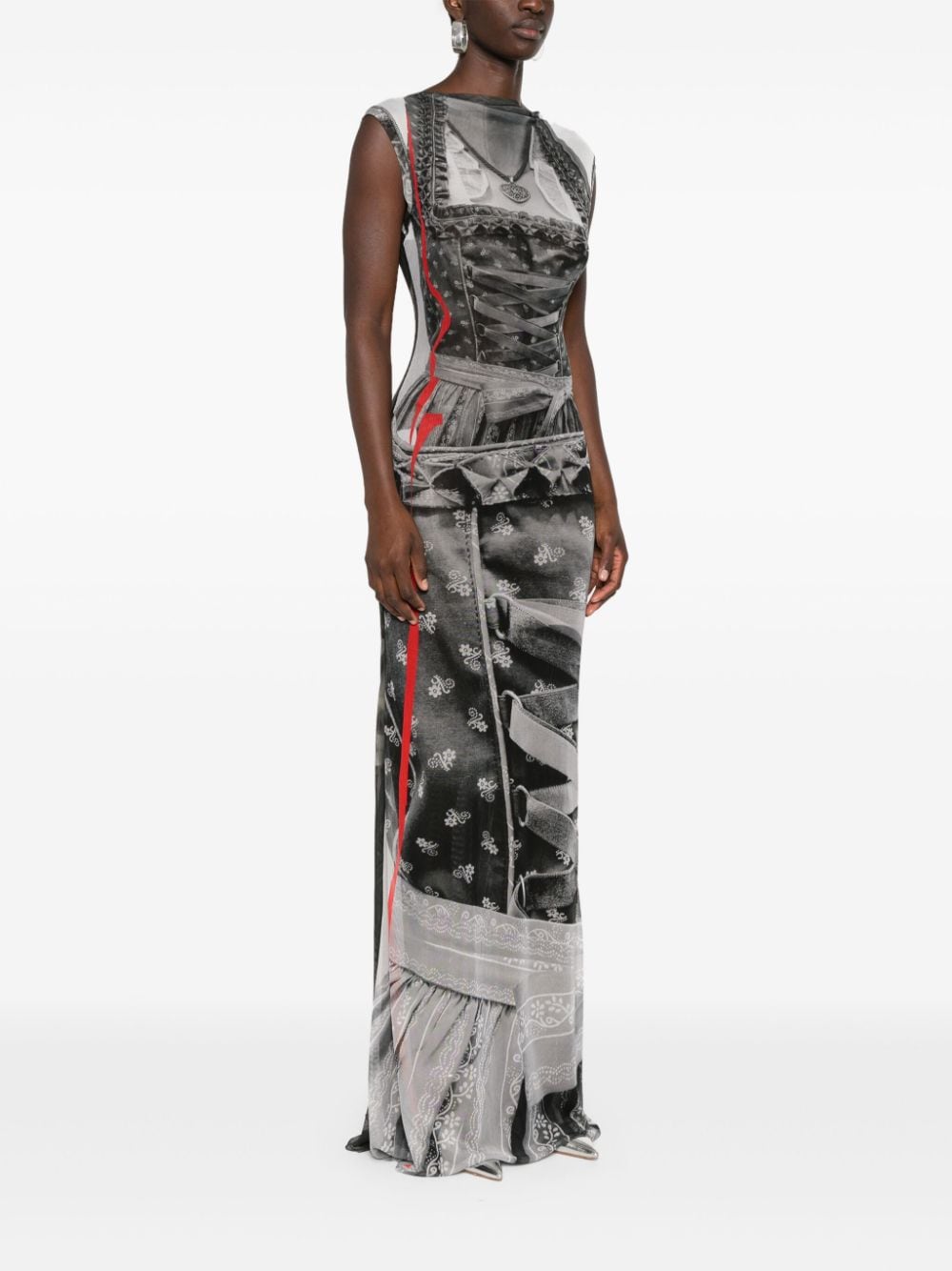 Ottolinger OTTOLINGER- Printed Long Dress