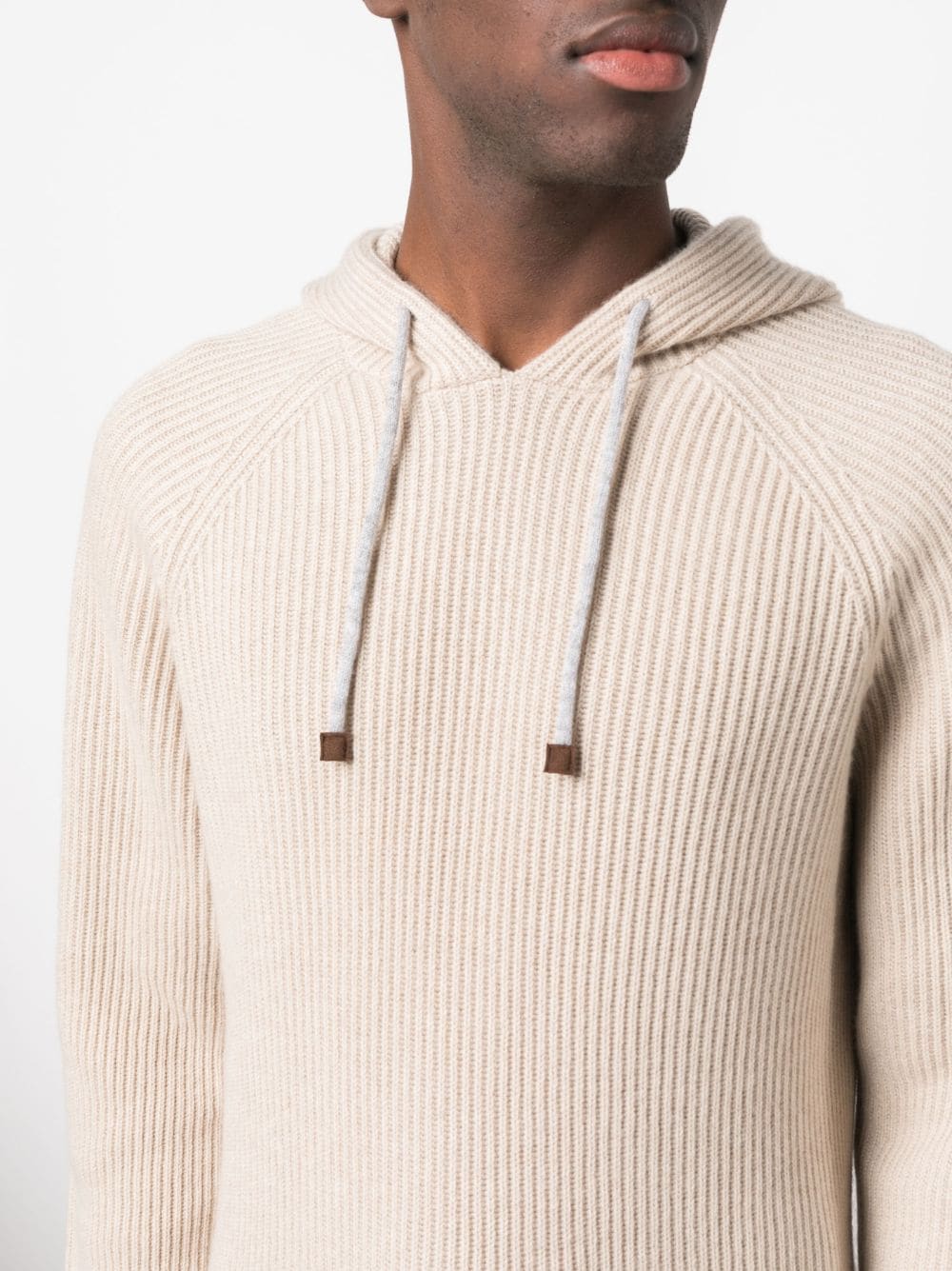 Brunello Cucinelli BRUNELLO CUCINELLI- Cashmere Hooded Sweater