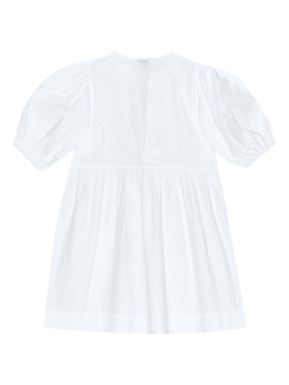 Ganni GANNI- Organic Cotton Mini Dress