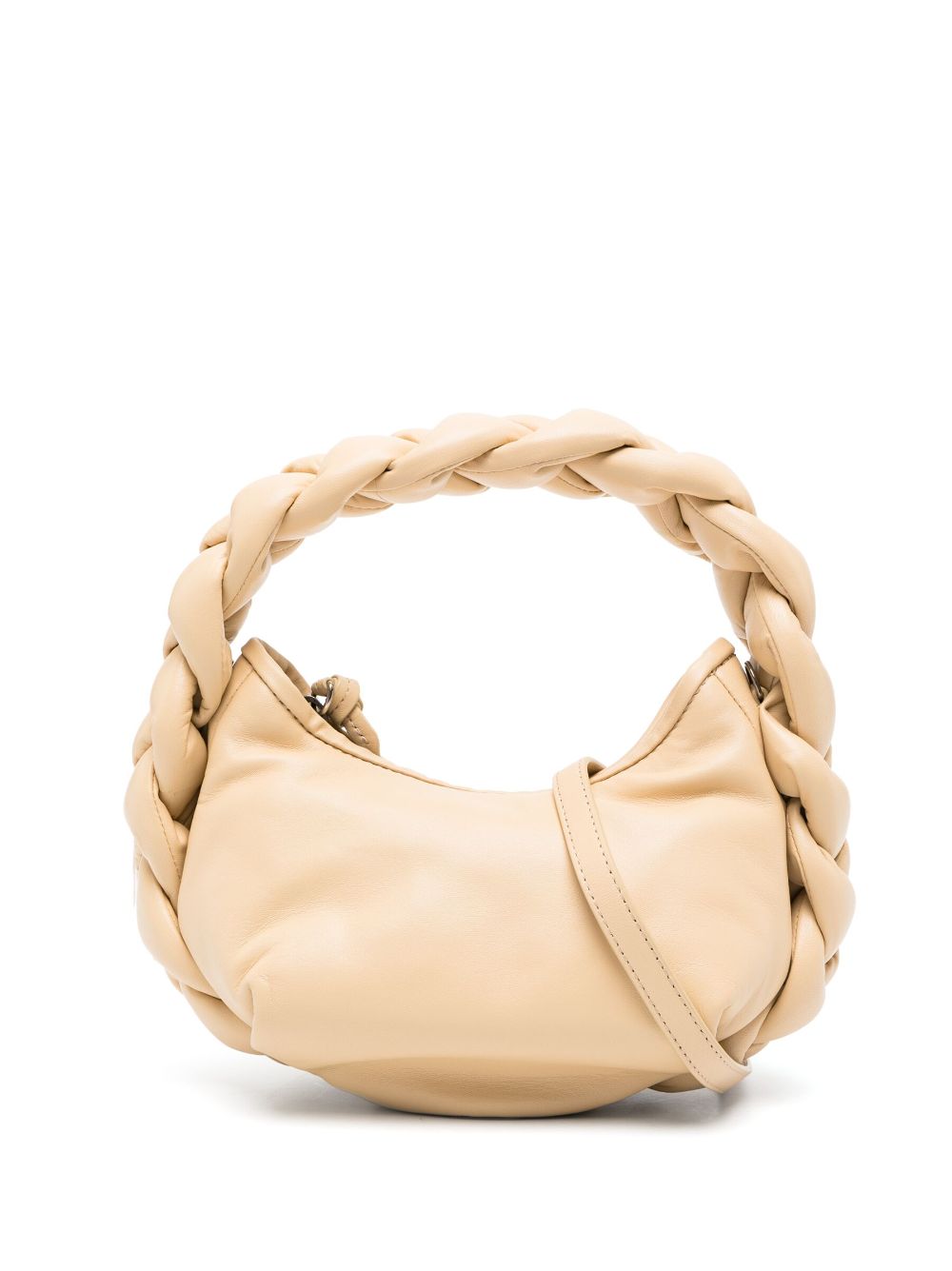 Hereu HEREU- Espiga Mini Braided Handle Leather Handbag