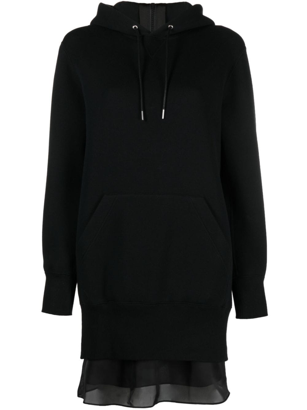 Sacai SACAI- Zipped Hoodie Dress