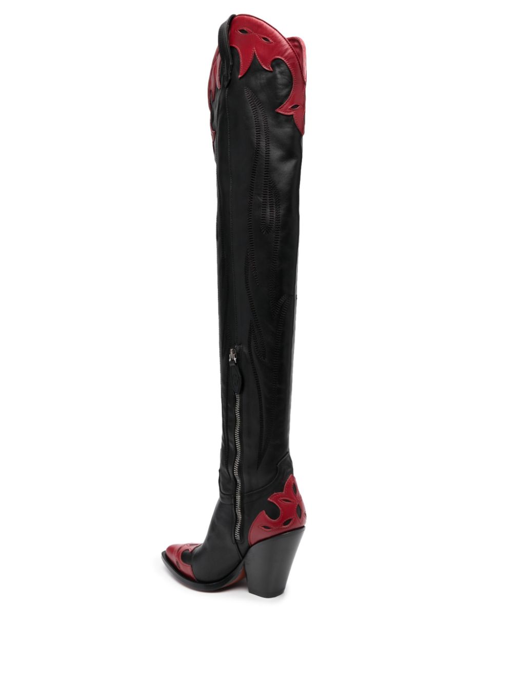 Sonora SONORA- Embroidered Leather Western Boots