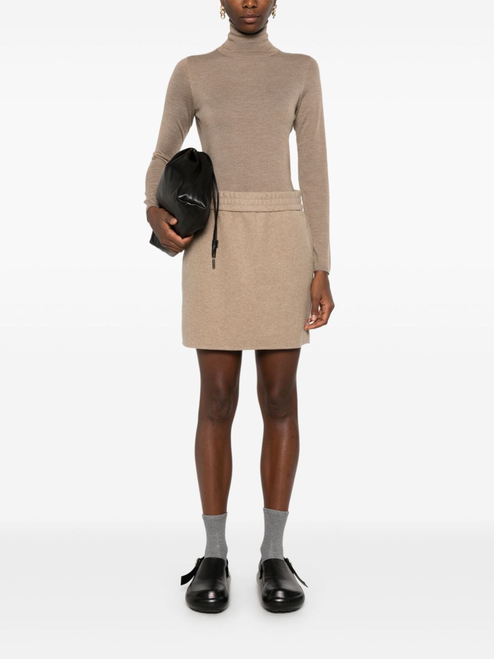 Max Mara MAX MARA- Wool Mini Skirt