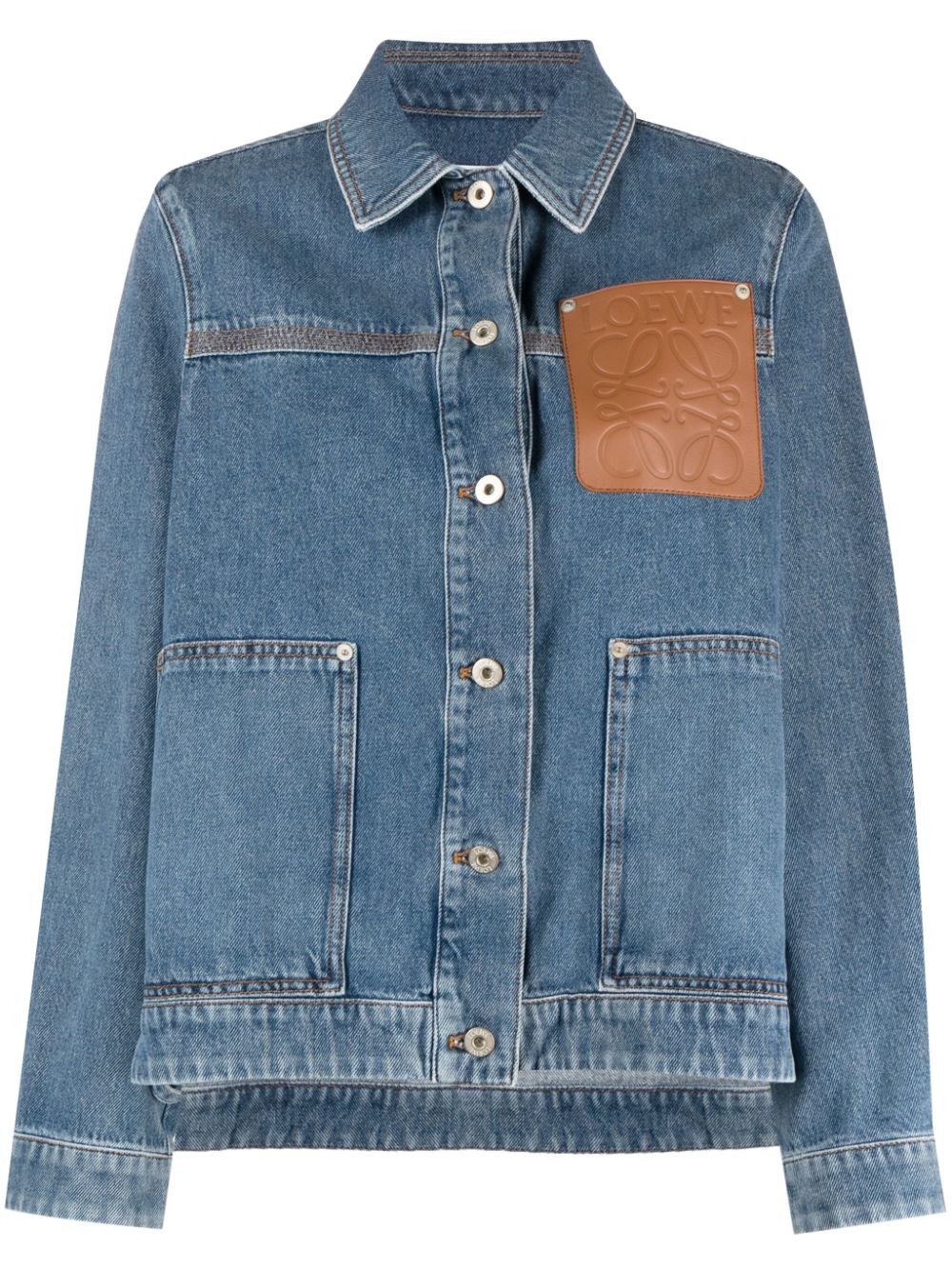 Loewe LOEWE- Anagram Denim Jacket