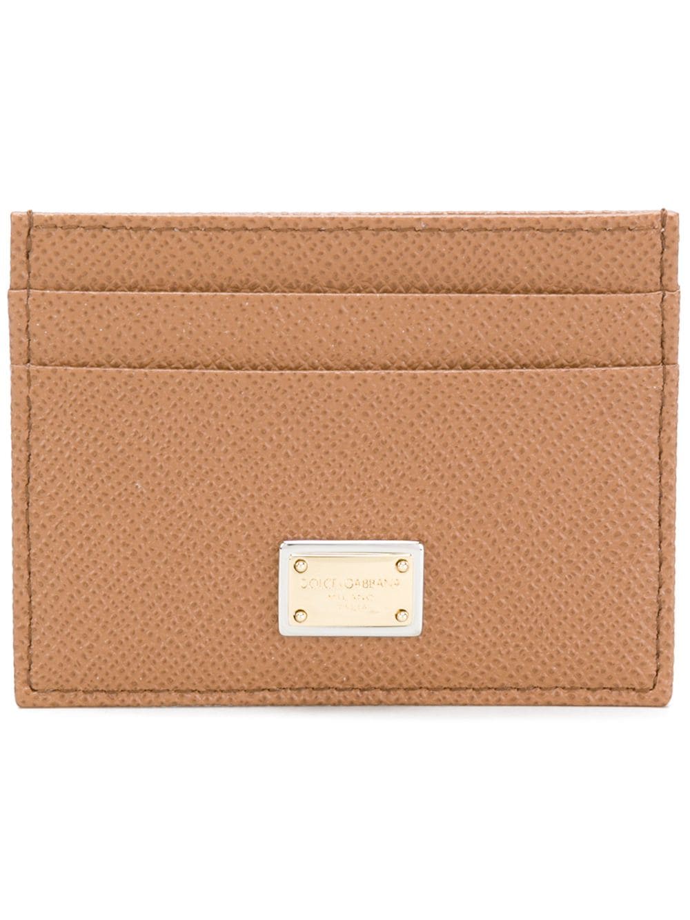 Dolce & Gabbana DOLCE & GABBANA- Leather Credit Card Case