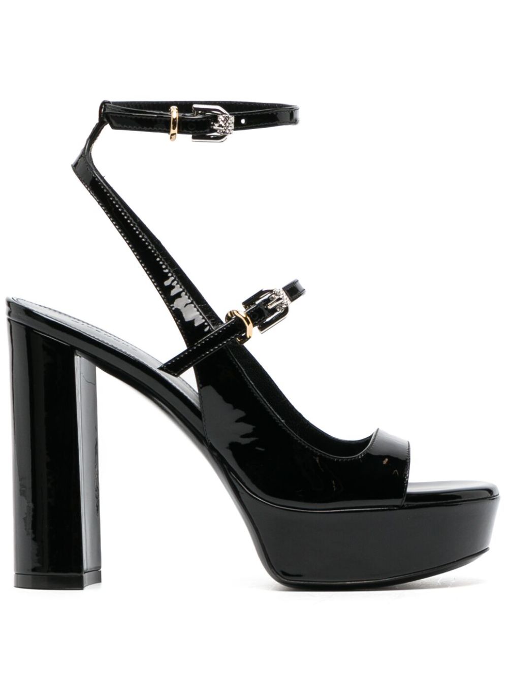 Givenchy GIVENCHY- Voyou Leather Heel Sandals