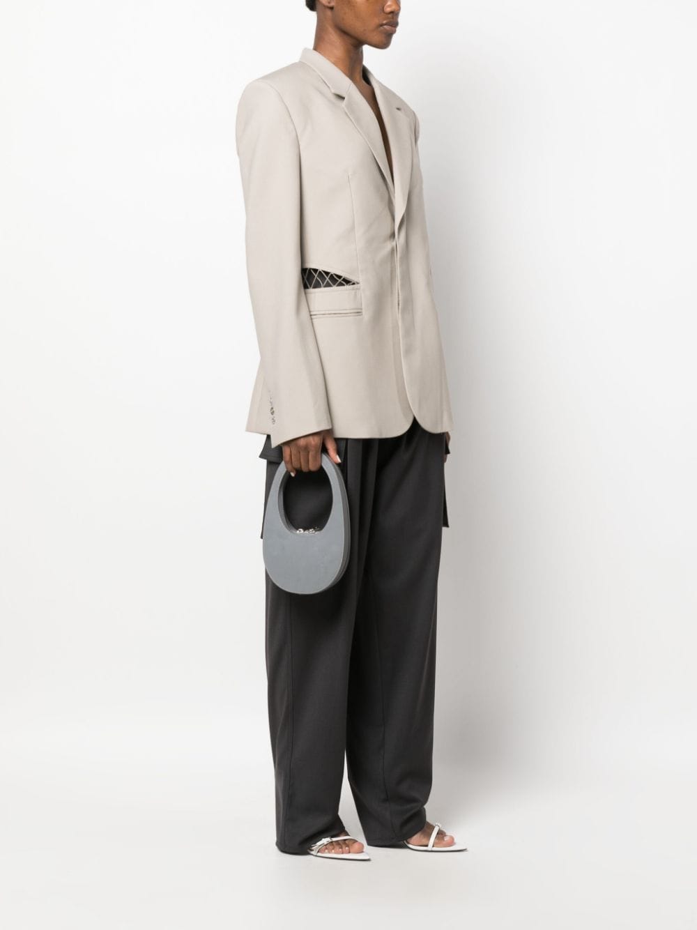 Coperni COPERNI- Mini Swipe Reflective Handbag