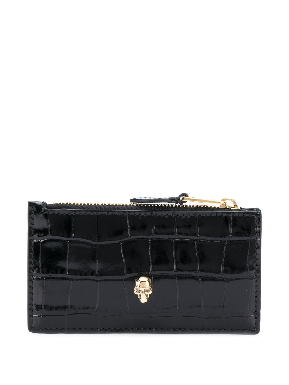 Alexander McQueen ALEXANDER MCQUEEN- Skull Leather Wallet